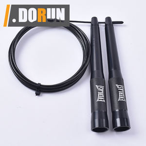 เชือกกระโดดอลูมิเนียม DorunFit <span class=keywords><strong>DR</strong></span>-JR136 ปรับความยาวได้ ปรับแต่งสีและโลโก้ได้ สำหรับออกกำลังกายที่บ้าน ฟิตเนสแบบคู่ ชกมวย - Product Image 1