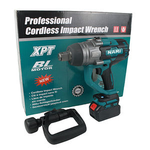 Clé de réparation de pneus de camion automatique sans fil <span class=keywords><strong>à</strong></span> couple élevé 3000N.m 20V <span class=keywords><strong>batterie</strong></span> au Lithium clé <span class=keywords><strong>à</strong></span> chocs sans brosse multifonction de 1 pouce - Product Image 1