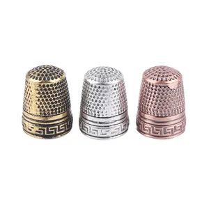 Thimble Sewing Thimbles Finger Protector Metal Quilting Hand Antique  Decorative Embroidery Copper Fingertip Needlework