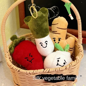 ตุ๊กตาผักน่ารักตลกๆ พวงกุญแจสำหรับเด็กผู้หญิง ของตกแต่งกระเป๋าเป้สะพายหลัง พวงกุญแจขนาดเล็ก ขายส่ง รุ่น GJ521 อี้หวู่ - Product Image 2