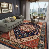2025 Custom Modern Abstract Pattern Non-Slip Low Pile Machine-Made Polyester PVC-Coated Backing 4mm Thick Carpet Rugs Home Use