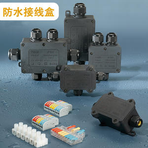 Caja de Conexiones Impermeable IP68 de Alta Potencia para Exteriores, Accesorio de Conducto de Una Entrada y Dos Salidas para Cableado Subterráneo - Product Image 1