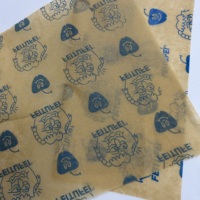 Papier de soie d'emballage personnalisé imprimé avec logo de marque doré pour l'emballage