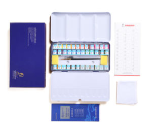 Giorgione - Juego de Pinturas de Acuarela Sólida de 36 Colores al por Mayor, Incluye Acuarelas Metálicas Brillantes, con Regalos - Product Image 1