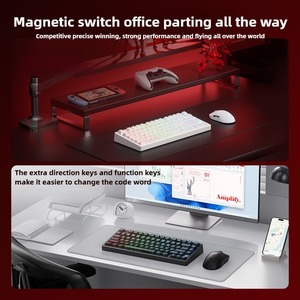 Clavier de jeu mécanique électronique Select JET75 à interrupteurs magnétiques, avec déclenchement rapide 0,01 mm, 8K, 128K, faible latence, 0 zone morte - Product Image 6