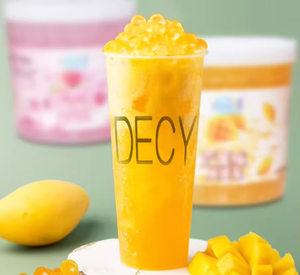 Perles de Boba au Goût Citron Certifiées Halal Dedu, 1,2 <span class=keywords><strong>Mille</strong></span> Unités, Idéales pour les Boissons au Boba, les Bonbons et les Garnitures de Crème Glacée - Product Image 3