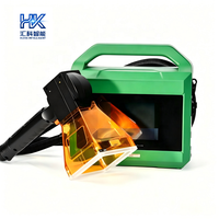 Máquina de Marcado Láser de Fibra Portátil Huike para Exteriores, Mini Impresora Láser de Mano con Protección de Plástico, 20W 30W 50W