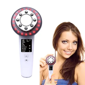 Beauty RF Facial Lifting Red Blue Led Body Massager Red Led Light EMS Weight Loss Face Therapy Skin Tightening Machine