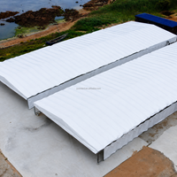 Tente rétractable d'extérieur pliable résistante aux UV et imperméable avec toit en PVC pour événements et utilisation en restauration