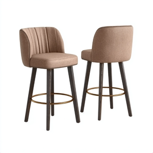 Tabourets hauts pivotants en métal modernes réglables pour salon, chambre, école, cuisine commerciale, design - Product Image 6