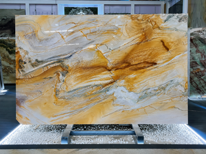 Venta al por Mayor de Losa de Cuarcita Dorada <span class=keywords><strong>Atacama</strong></span> de Lujo, Piedra Natural para Proyectos de Hoteles, Villas, Paredes, Pisos y Encimeras - Product Image 4