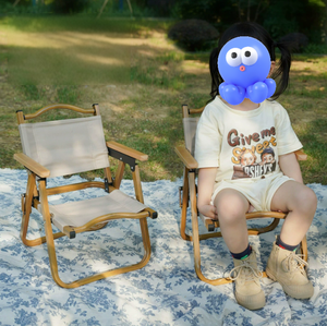 Sedia Pieghevole Portatile Kemit in Lega di Alluminio, Mini Sedia da <span class=keywords><strong>Campeggio</strong></span> e Picnic per Bambini, per Attività all'Aperto - Product Image 5