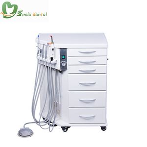 Unità dentale portatile incorporata della sedia completa Mobile dello <span class=keywords><strong>Scaler</strong></span> più venduta con il compressore d'aria - Product Image 4