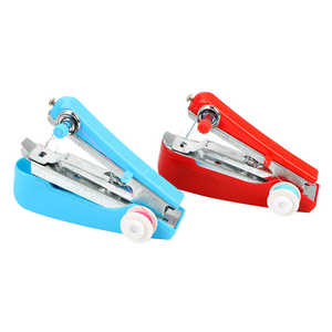Máquina de Coser Portátil Mini de Color Aleatorio, Herramientas de Costura Simples, Operación <span class=keywords><strong>Manual</strong></span>, para el Hogar, Viajes, Bordado Pequeño - Product Image 6