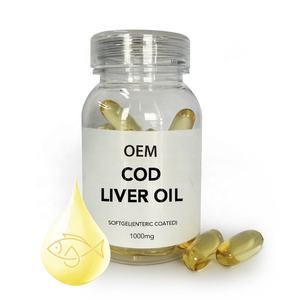 Private Label Verbeteren Enterisch Gecoate Supplementen Aanpassen Levervisolie Softgelcapsules Gratis Monster - Product Image 1