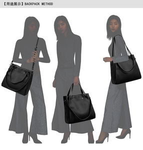 New Fashion Designer Crossbody Bags High Quality Genuine <b>Leather</b> Shoulder Messenger Bag Casual Totes Women Handbags and <b>Purses</b> - Product Image 3