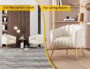 Moderno cómodo <span class=keywords><strong>Beige</strong></span> sofá individual sillón de gran tamaño calabaza terciopelo tapizado barril silla para sala de estar sofá Seccional de <span class=keywords><strong>tela</strong></span> - Product Image 4