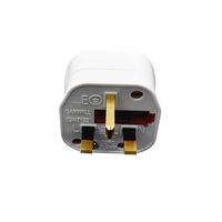 Interrupteur de connexion enfichable réutilisable avec fusible 13A 250V, adaptateur électrique britannique détachable