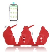 Petals Lotion Clip APP Masseur de stimulation mammaire féminin Accessoires de jeu de rôle