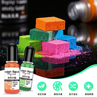 Nouveau pigment de plâtre cimentaire à base d'eau 30 couleurs 10ML, teinture de résine faite à la main DIY, essence d'oxyde de fer soluble dans l'eau pour le bricolage