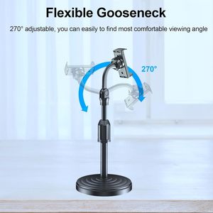 Mobile Phone Holder <b>Stand</b> <b>Tablet</b> Desktop Live Bracket Support <b>Stand</b> Mount Foldable MultiFunction Telescopic Holder Plastic - Product Image 3