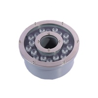 Fuente de luces subacuáticas 24V Dmx Water Dance Fuente de luz 12V 6W 9W 12W 15W 18W 24W Luces de Navidad para lámpara de fuente