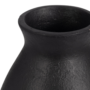 Vaso in Ceramica Decorativo in Terracotta con Texture per Fiori Freschi o Erba della Pampa, Arredo per Soggiorno - Product Image 4