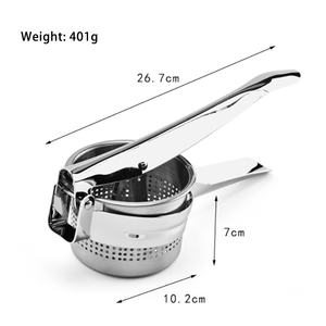 Offerta Speciale: Spremi Pomodoro <span class=keywords><strong>Manuale</strong></span> Portatile Naixin NX-KT293 in Acciaio Inossidabile - Utensile da Cucina Ecologico per Frutta e Aglio - Product Image 4