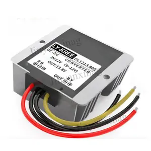 Módulo de transformadores de 12V a 13,8 V 5A10A15A20A to13.8v DC a DC Step Up Boost convertidor regulador de alta potencia carcasa de aluminio grande