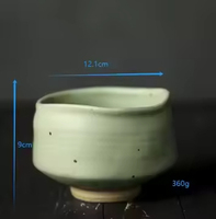 Kit de Matcha de qualité cérémonielle avec fouet en bambou, bol en céramique et outils, personnalisable avec logo, avec solution d'emballage en tiroir