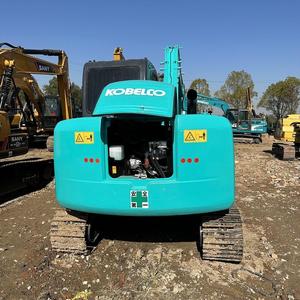 รถขุดตีนตะขาบ Kobelco SK75 มือสอง ขนาด 7.5 ตัน เครื่องยนต์ เกียร์ ปั๊ม มอเตอร์ แบริ่ง ของแท้จากญี่ปุ่น รุ่นปี 2022 รับประกัน 6 เดือน - Product Image 3