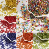 Perles Miyuki Rocailles rondes 8/0, 3 mm, en verre soufflé cristal, 21 couleurs, effet argent illusion, certifiées par un tiers, paquet de 10g