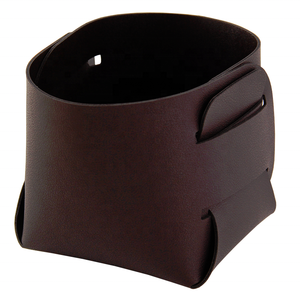 YY Stock pieghevole scrivania Organizer con penna vaso in pelle PU prodotto promozionale per ufficio - Product Image 6