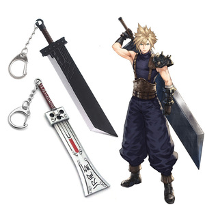 Mini Espada de Aleación de Alta Calidad de 11 cm con 3 Diseños para los Fans del Juego en Línea <span class=keywords><strong>Cloud</strong></span> <span class=keywords><strong>Strife</strong></span> como Regalo Promocional - Product Image 1