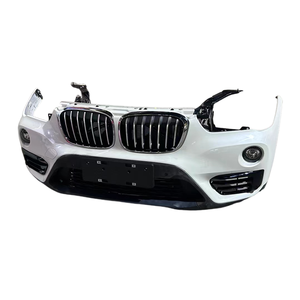 Adecuado para 16-19 <span class=keywords><strong>BMW</strong></span> <span class=keywords><strong>X1</strong></span> F48 montaje de parachoques delantero rejilla radiador ventilador entrada campana luces antiniebla - Product Image 2