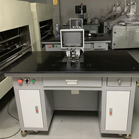 Machine de perforation semi-automatique CCD pour film PVC, perforateur pneumatique haute précision pour le perçage de trous ciblés