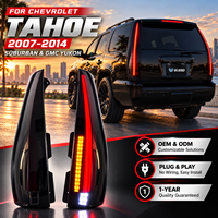 Feux arrière LED VLAND, style Cadillac Escalade, pour Chevrolet Tahoe Suburban GMC YUKON 2007-2014