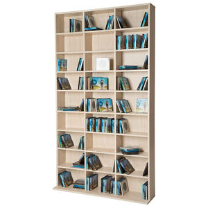 Présentoir <span class=keywords><strong>cd</strong></span> en bois étagère murale étagère réglable meubles - Product Image 5