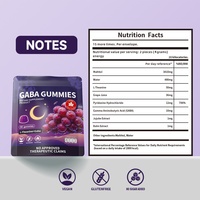 Bonbons Gommeux GABA Personnalisables Transfrontaliers – Compléments Santé Fonctionnels à la Théanine, Sans Sucre, Végétaliens, Sans Gluten, Améliorés