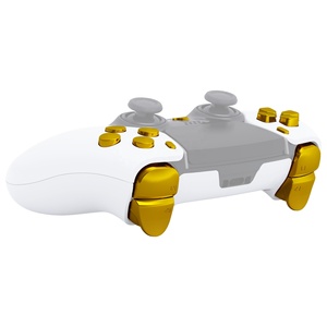 Juego de Botones Completos Cromados en Oro Personalizados EXtremeRate para el Control Inalámbrico Dualsense Edge para PS5 - Product Image 5
