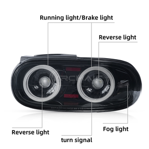 Cổ xưa dẫn đèn phía sau khởi động hoạt hình đuôi ánh sáng cho Mazda MIATA MX5 NC đèn hậu emark phê duyệt khói ánh sáng - Product Image 2