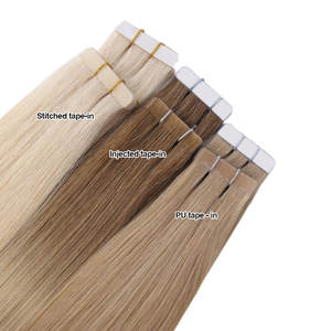 FH nastro vergine russo per <span class=keywords><strong>capelli</strong></span> di alta qualità #12 <span class=keywords><strong>cenere</strong></span> leggera nastro invisibile in extension di <span class=keywords><strong>capelli</strong></span> umani naturali senza soluzione di continuità - Product Image 2