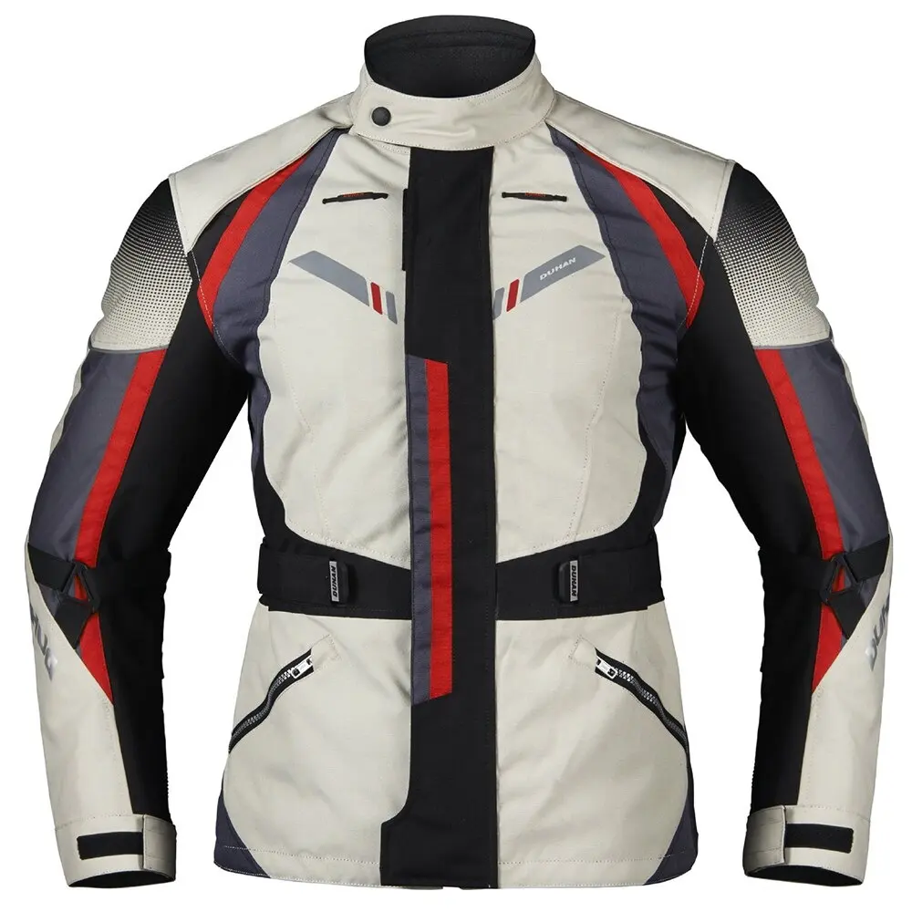 Precio al por mayor Cordura 600 D tela impermeable de carreras de moto chaqueta de la motocicleta de moda chaqueta de montar para los hombres