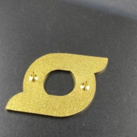 Vente en gros de badges en émail dur personnalisés imprimés UV, badges métalliques à dégradé de couleur, épingles de revers pour idées de cadeaux d'entreprise