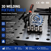 Table de soudage modulaire 3D de qualité industrielle, nouvelle, à haute capacité de charge et à trous de précision