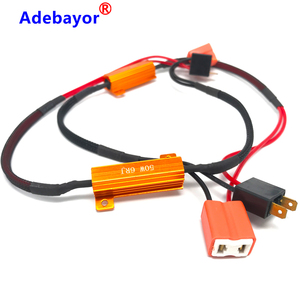 H7 50 Wát 6ohm LED CANBUS Bộ giải mã HID Led Đèn Pha Bóng đèn CANBUS cảnh báo hủy bỏ LED tải điện trở H4 H7 H11 9005 9006 - Product Image 4