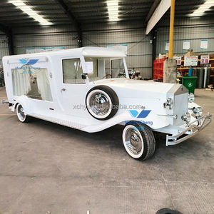 Carruaje tirado por caballos blancos de estilo clásico moderno Entrenadores funerarios de 4 ruedas Venta de transporte especial para coche fúnebre por fabricante - Product Image 3