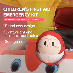 <span class=keywords><strong>Kit</strong></span> de primeros auxilios para niños, <span class=keywords><strong>kit</strong></span> de primeros auxilios de emergencia, impermeable, individual, color rosa - Product Image 6