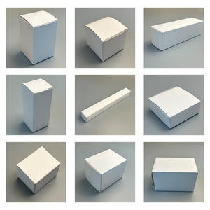Caja de cartón al por mayor, multi-especificaciones, vacía, pequeña, blanca, cuadrada, rectangular, universal, caja de embalaje de cartón blanco. - Product Image 3