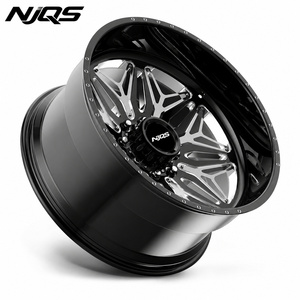 Jantes forgées NJQS 20 22 24 26 28 30 pouces tout-terrain 5x4.5 5x5.5 6x135 8x170 pour Ford RAM Toyota Dodge F-150 <span class=keywords><strong>250</strong></span> 2500 GMC - Product Image 3